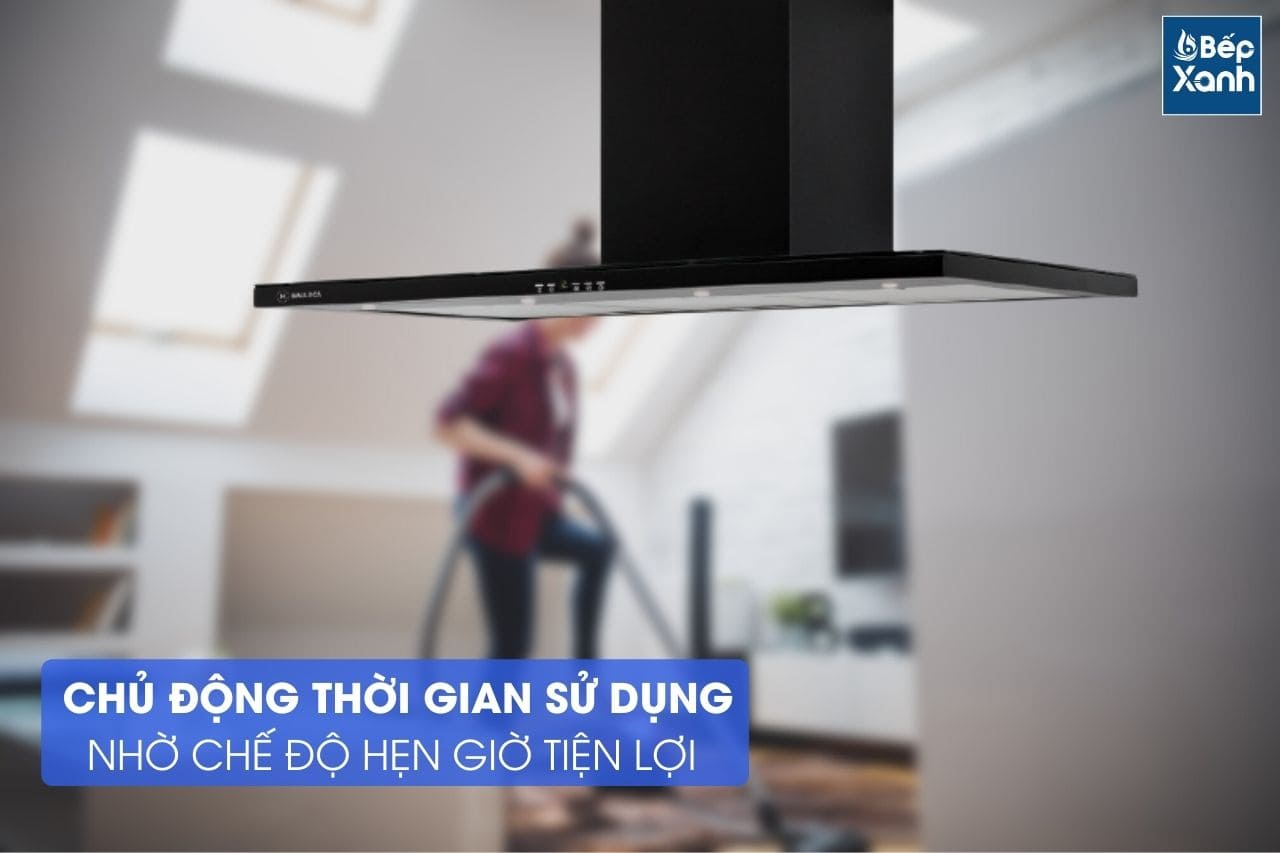 Máy hút mùi áp tường Malloca Slim K1522 - Nhập khẩu Châu Âu – ảnh 7