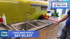 Chậu inox Hafele HS20-SSN2S90 / 2 Hộc bằng nhau, Mã số 567.20.537 ảnh 5