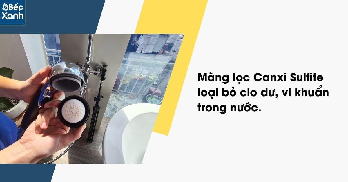 Vòi sen tắm khử clo Mitsubishi Cleansui ES301 – ảnh 4
