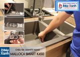 Chậu đá Malloca SMART K450 / Màu xám / Phủ nano kháng khuẩn