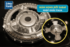 Bếp gas âm 2 vùng nấu Malloca AS 9502B/ Màu đen ảnh 10