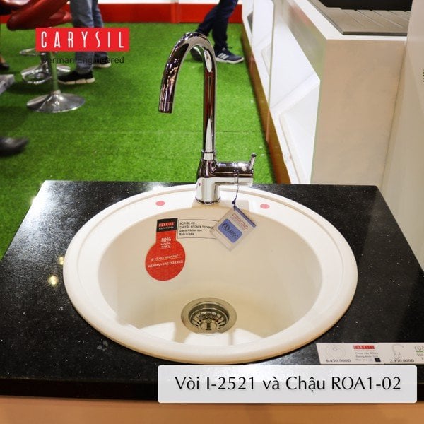 Vòi Rửa Chén Inox Carysil I-2521 – ảnh 7