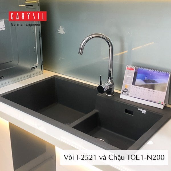 Vòi Rửa Chén Inox Carysil I-2521 – ảnh 8