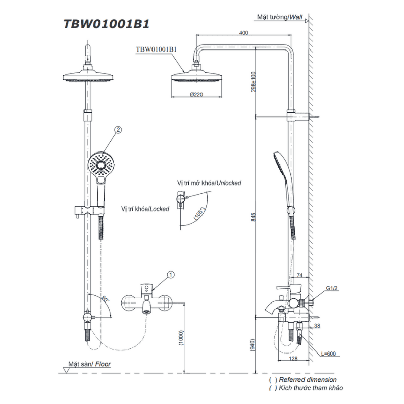 Sen Cây ToTo TBW01001B1/TBG03302V/DGH108ZR – ảnh 2
