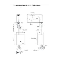 Vòi Tự Động ToTo TTLA101/TTLE101E2L/TVLF405 ảnh 2