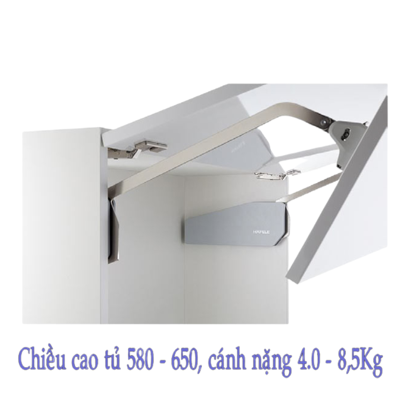 Tay Nâng Free Fold Short E3fs Nắp Trắng Hafele 493.05.892