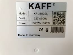 Bếp 2 từ Kaff KF-3850SL – ảnh 2