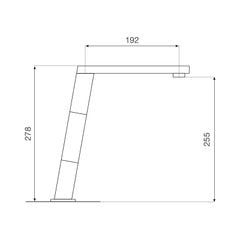 Vòi sơn giả đá màu đen Malloca K131BL ảnh 2