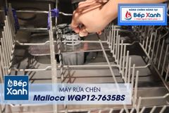 Máy rửa chén Malloca WQP12-7635BS ảnh 9