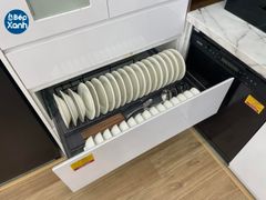 Kệ bát đĩa đa năng tủ dưới, nan Oval Grey N-Series Ecalite EKA-N9001 ảnh 2