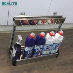 Kệ đựng chai lọ tẩy rửa Pull-out Ecalite EL-NG109 ảnh 6