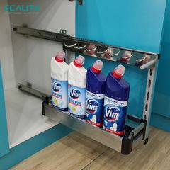 Kệ đựng chai lọ tẩy rửa Pull-out Ecalite EL-NG109 ảnh 2