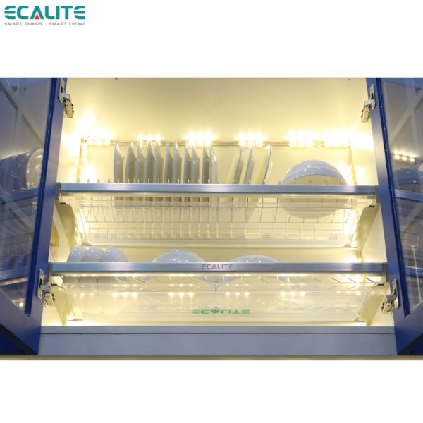 Kệ chén cố định tủ trên Bowl-Rack Ecalite EL-BR80S – ảnh 4