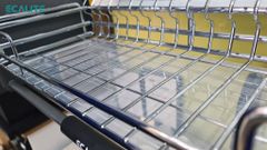 Kệ chén di động tủ trên nan Oval C-Series Lift-Basket Ecalite EL-BL8000CH ảnh 9