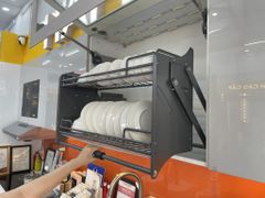 Kệ chén di động tủ trên nan Oval N-Series Lift-Basket Ecalite EL-N4119G ảnh 7