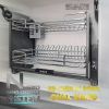  Kệ chén di động tủ trên nan Oval C-Series Lift-Basket Ecalite EL-BL8000CH 