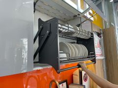 Kệ chén di động tủ trên nan Oval N-Series Lift-Basket Ecalite EL-N4117G ảnh 9