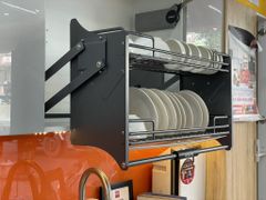 Kệ chén di động tủ trên nan Oval N-Series Lift-Basket Ecalite EL-N4119G ảnh 3