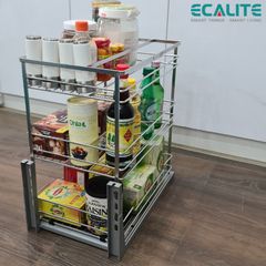 Kệ đựng gia vị, chai lọ Pull-out Ecalite EL-NP35B ảnh 4