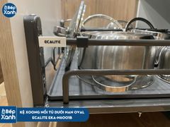 Kệ xoong nồi tủ dưới, nan Oval Grey N-Series Ecalite EKA-N6001B ảnh 9
