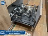  Kệ xoong nồi tủ dưới, nan Oval Grey N-Series Ecalite EKA-N6001B 