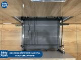  Kệ xoong nồi tủ dưới, nan Oval Grey N-Series Ecalite EKA-N6001B 