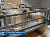  Kệ xoong nồi tủ dưới, nan Oval Grey N-Series Ecalite EKA-N6001B 
