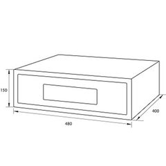 Két Sắt Âm Tủ Hafele 836.28.550 ảnh 4