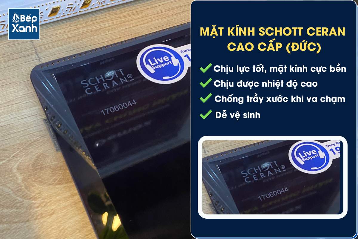 Bếp kính âm 2 từ Kaff KF FL 68II – ảnh 4