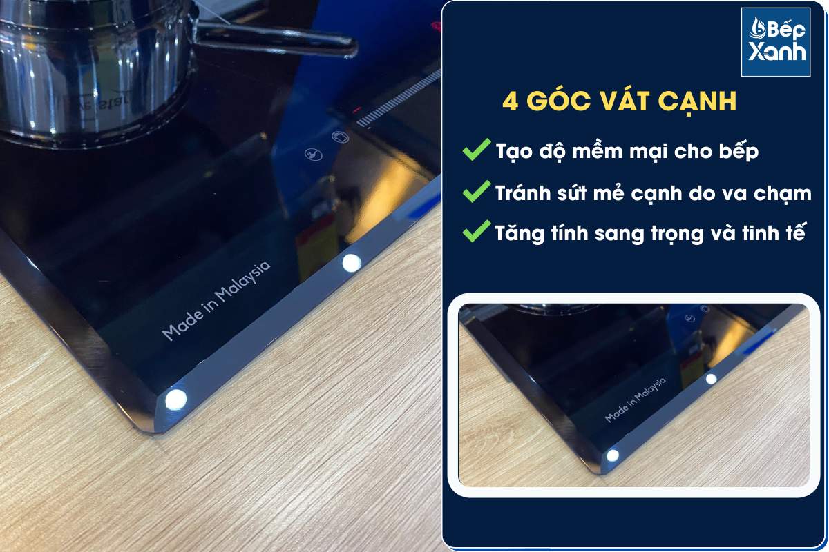 Bếp kính âm 2 từ Kaff KF FL 68II – ảnh 5