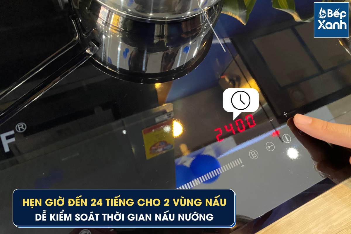 Bếp kính âm 2 từ Kaff KF FL 68II – ảnh 7