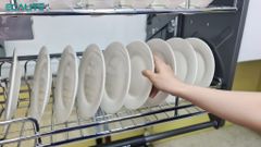 Kệ chén di động tủ trên nan Oval C-Series Lift-Basket Ecalite EL-BL8000CH ảnh 8