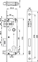 Khóa Điện Tử DL6600- TC Hafele 912.20.145 - Đã gồm pin ảnh 3