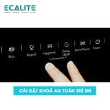 Máy Rửa Chén Mini 8 Bộ Ecalite EDW-UF6080BL / Sấy Khí Tươi 72h