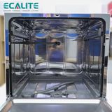 Máy Rửa Chén Mini 8 Bộ Ecalite EDW-SMS6080WH / Màu Trắng Tinh Tế