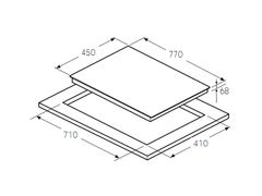 Bếp từ kết hợp điện Hafele HC-M773A 536.01.705 ảnh 2