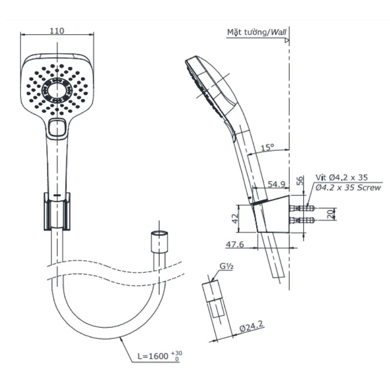 Bát Sen ToTo TBW02006A – ảnh 2