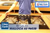 Bếp gas âm 3 vùng nấu Malloca AS 9603B/ Màu đen