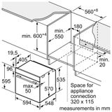 Lò Nướng Âm Tủ Bosch HBG5370B0