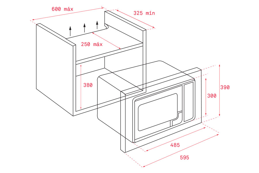 Lò Vi Sóng Teka MS 620 BIH 40584011 – ảnh 2