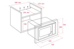 Lò Vi Sóng Teka MS 620 BIH 40584011 ảnh 2