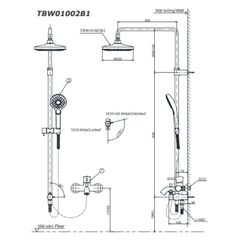 Sen Cây Nóng Lạnh ToTo TBW01002B1/TBG03302V/TBW01010A ảnh 2