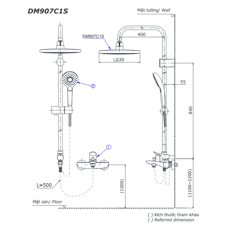 Sen Cây ToTo DM907C1S – ảnh 2
