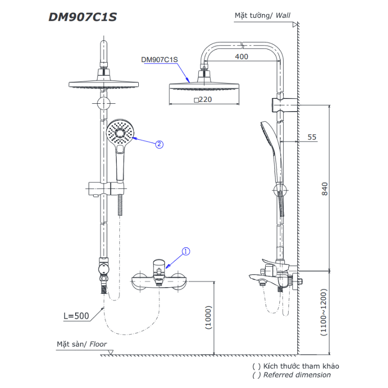 Sen Cây ToTo DM907C1S/TVSM110RUR/DGH108ZR – ảnh 2