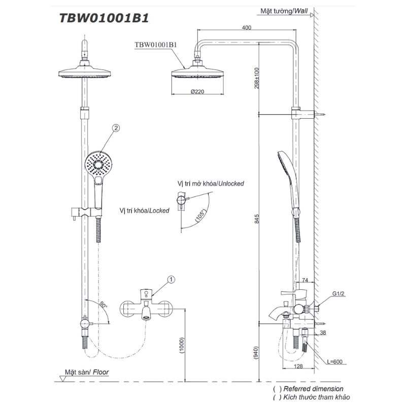 Sen Cây ToTo TBW01001B1/TBG01302V/DGH108ZR – ảnh 2