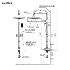Sen Cây ToTo DM907CS/TBS03302V/DGH108ZR ảnh 2