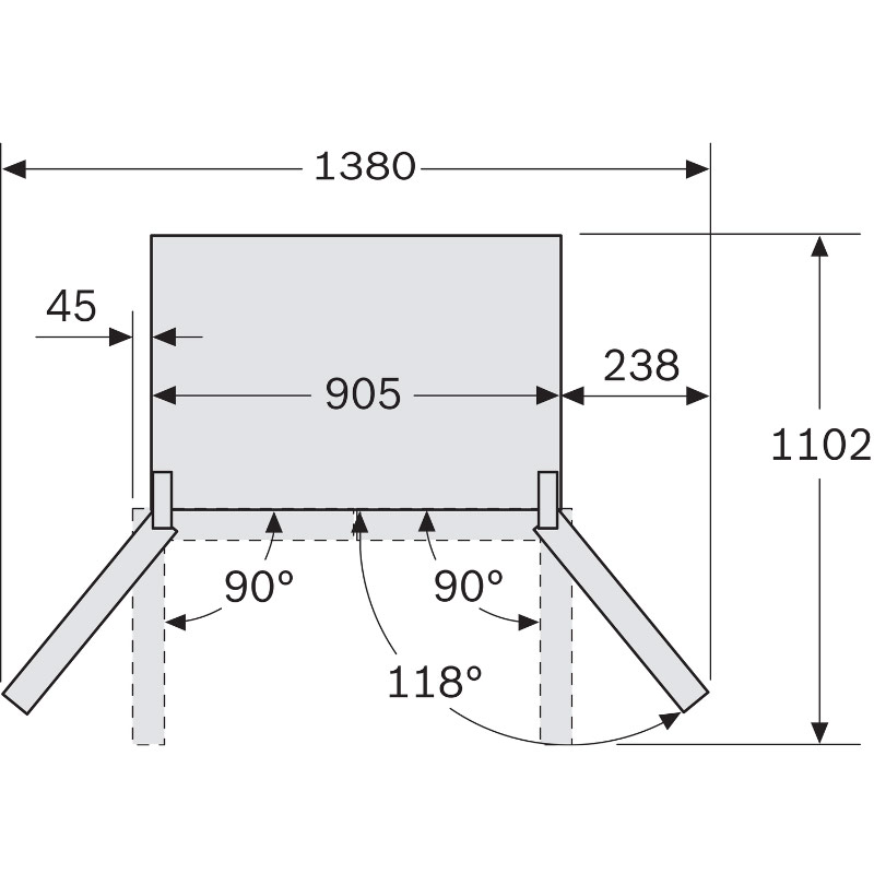 Tủ Lạnh 4 Cánh Bosch KFN96APEAG – ảnh 5