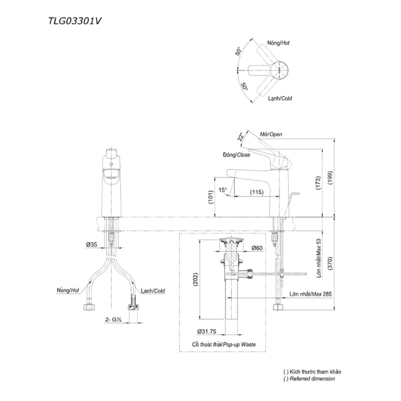 Vòi Chậu ToTo TLG03301V – ảnh 2