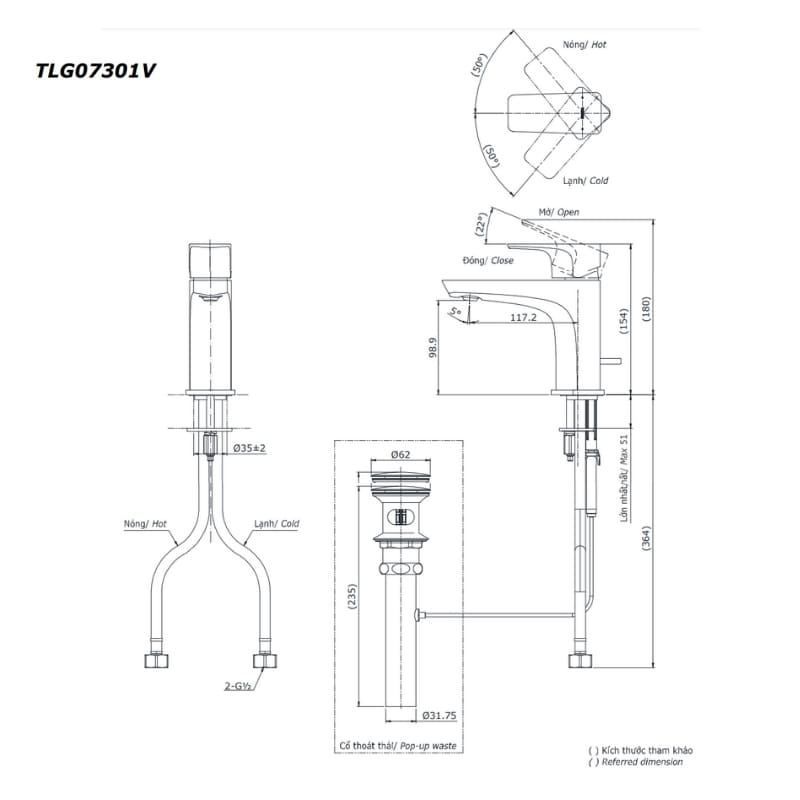 Vòi Chậu ToTo TLG07301V – ảnh 2