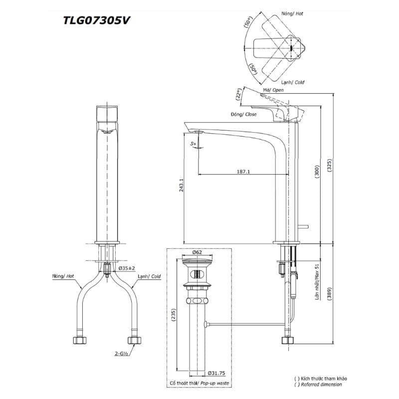 Vòi Chậu ToTo TLG07305V – ảnh 2